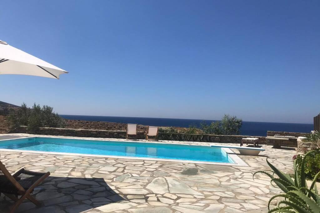 Sunset Villa With Swimming Pool At Tzia Ligia  Esterno foto