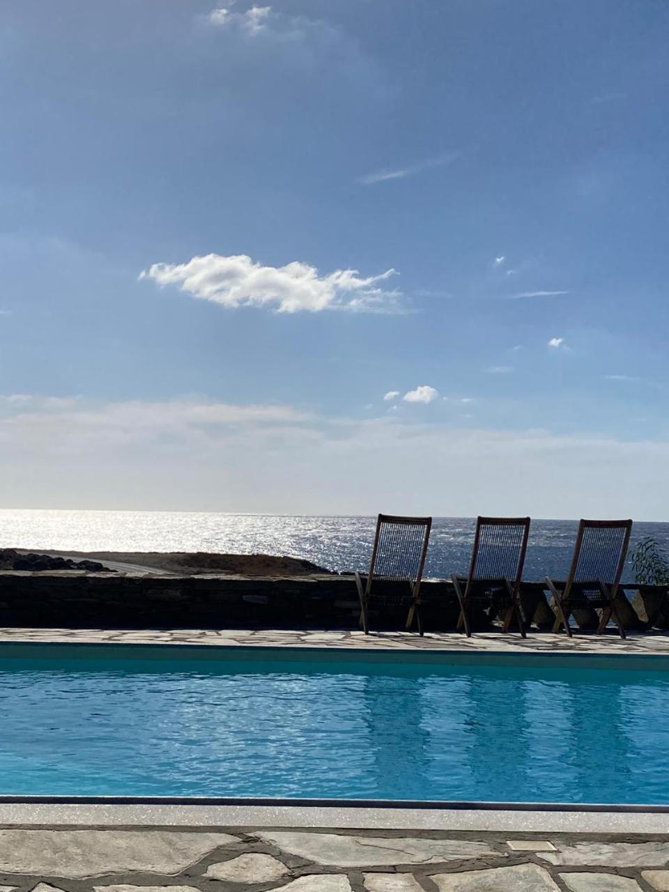 Sunset Villa With Swimming Pool At Tzia Ligia  Esterno foto