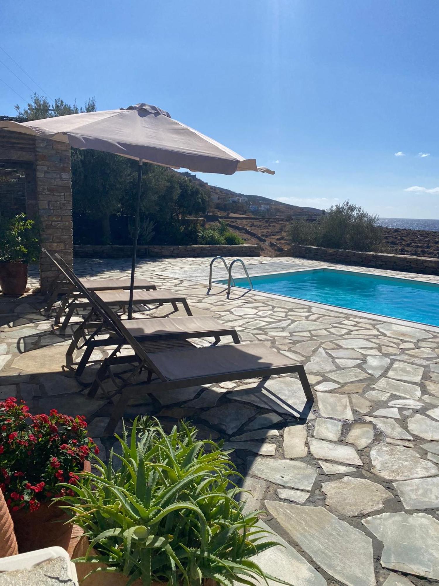 Sunset Villa With Swimming Pool At Tzia Ligia  Esterno foto